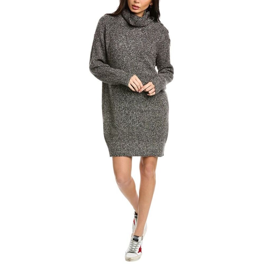 Michael Stars Womens  Debbie Sweaterdress, Black